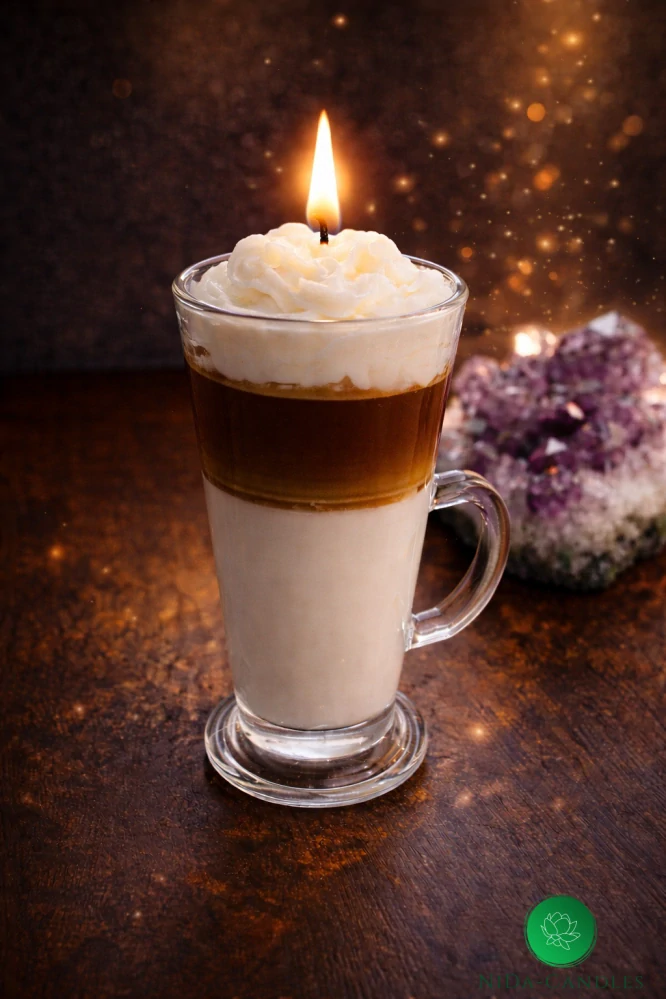 Kávová svíčka Latte