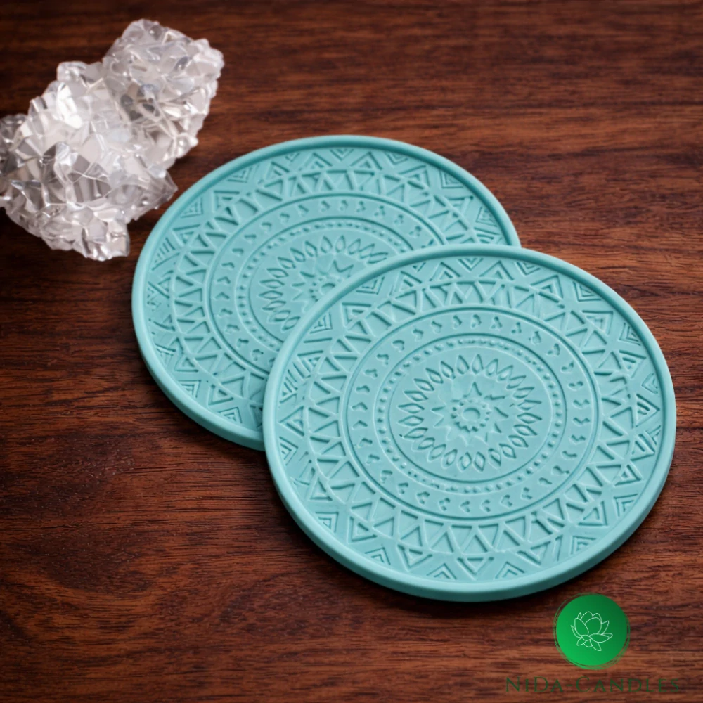 Jesmonite podtácky Mandala